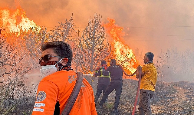 BUCAKUT yangınlarla m&uuml;cadelede etkin rol alıyor