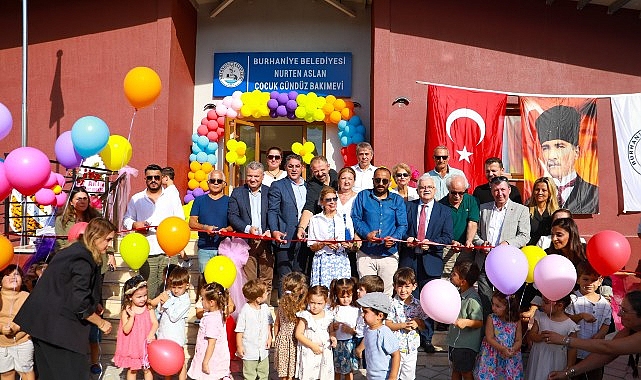 Burhaniye Belediyesi Nurten Aslan &Ccedil;ocuk G&uuml;nd&uuml;z Bakımevi A&ccedil;ıldı