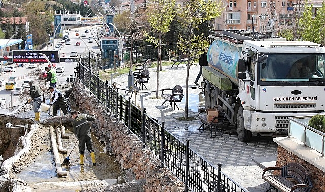 B&uuml;y&uuml;k Ke&ccedil;i&ouml;ren Şelalesi&rsquo;nde temizlik