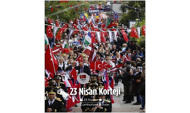 B&uuml;y&uuml;kşehir, 23 Nisan&rsquo;ı coşkuyla kutluyor