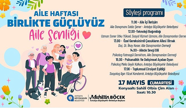B&uuml;y&uuml;kşehir Aile Haftası&rsquo;nı dolu dolu etkinliklerle kutlayacak