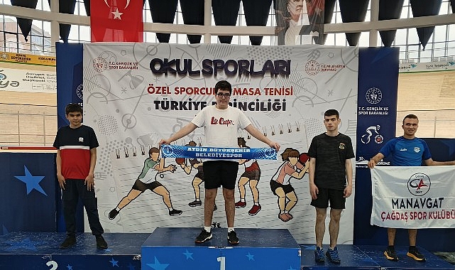 B&uuml;y&uuml;kşehir Belediyesi Otizm Destek Merkezi Sporcuları Aydın&rsquo;ın Gururu Oldu