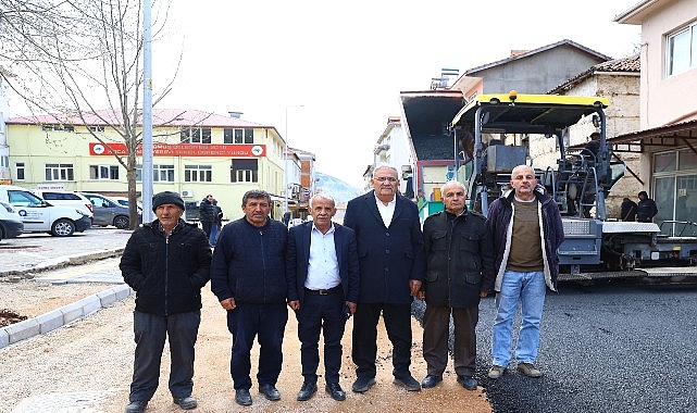B&uuml;y&uuml;kşehir Belediyesi&rsquo;nden G&uuml;ndoğmuş&rsquo;a sıcak asfalt