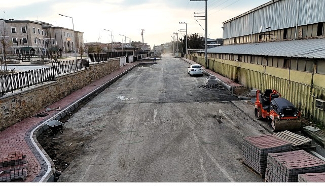 B&uuml;y&uuml;kşehir &ccedil;alışıyor, Darıca &Ouml;zbay Sokak yenileniyor