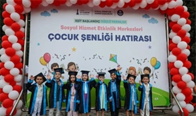 B&uuml;y&uuml;kşehir&rsquo;den &ccedil;ocuklara yıl sonu şenliği 