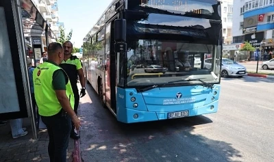 B&uuml;y&uuml;kşehir&rsquo;den otob&uuml;slere sıkı takip