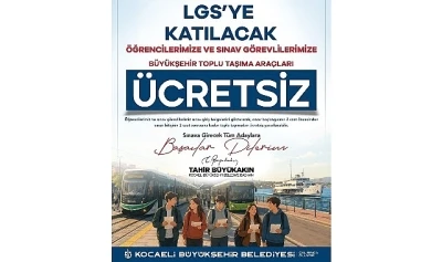 B&uuml;y&uuml;kşehir ile LGS&rsquo;de ulaşım engeli yok