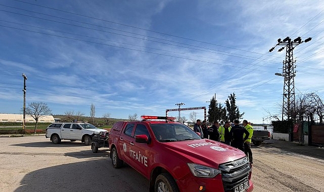 B&uuml;y&uuml;kşehir İtfaiyesi, taşkın riskine karşı Edirne&rsquo;de
