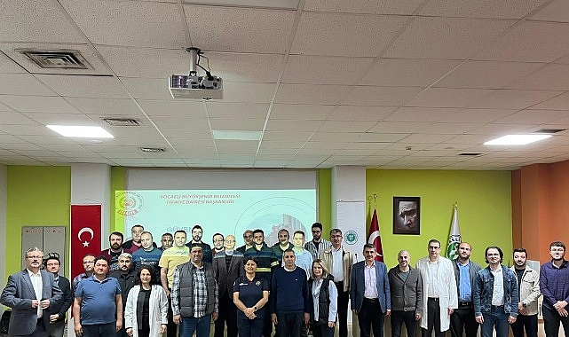 B&uuml;y&uuml;kşehir İtfaiyesi'nden KO&Uuml; personeline eğitim