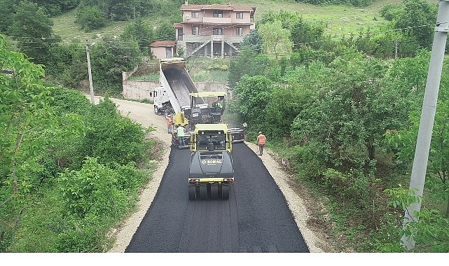B&uuml;y&uuml;kşehir, Kandıra&rsquo;da yol konforunu artıracak
