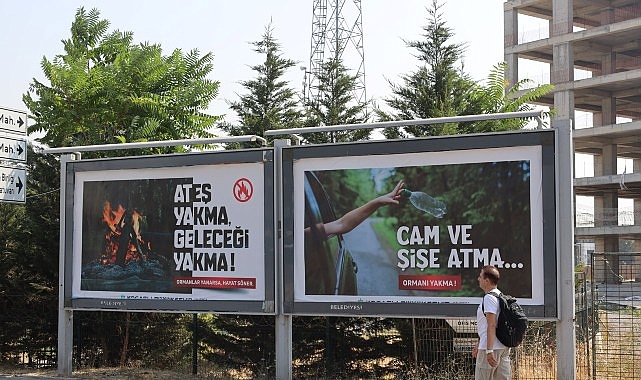 B&uuml;y&uuml;kşehir orman yangınlarına karşı farkındalığı artırıyor