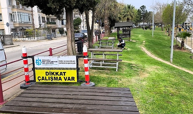 B&uuml;y&uuml;kşehir sahilleri yaza hazırlıyor