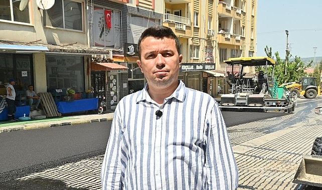 B&uuml;y&uuml;kşehir, Soma&rsquo;da Sıcak Asfalt &Ccedil;alışmalarını Tamamladı