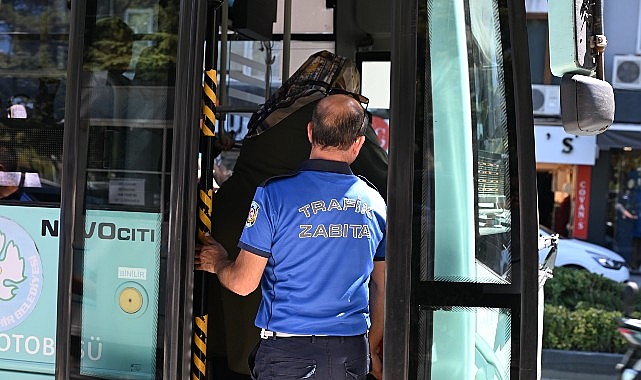 B&uuml;y&uuml;kşehir Toplu Ulaşımda Denetimlerini S&uuml;rd&uuml;r&uuml;yor