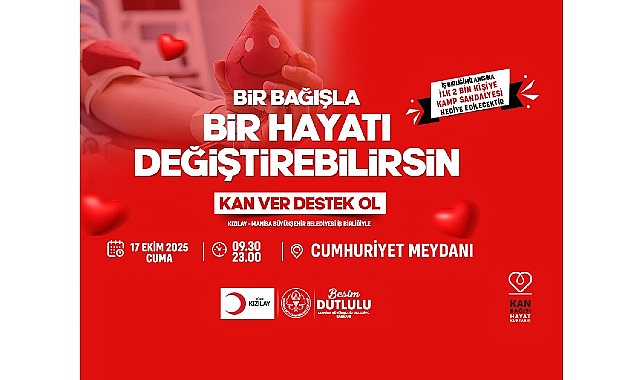 B&uuml;y&uuml;kşehir ve T&uuml;rk Kızılayı&rsquo;ndan Anlamlı Etkinlik