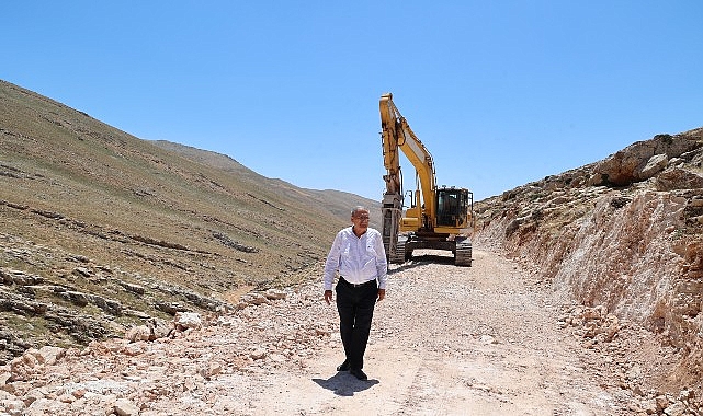 B&uuml;y&uuml;kşehir yaylalarda yeni yollar a&ccedil;ıyor