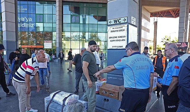 B&uuml;y&uuml;kşehir zabıtasından otogarda usuls&uuml;z taşımacılığa operasyon