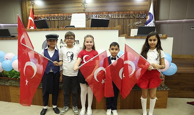 B&uuml;y&uuml;kşehir&rsquo;de 23 Nisan Temsili &Ccedil;ocuk Meclisi