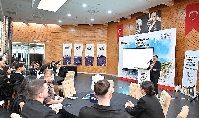 B&uuml;y&uuml;kşehir&rsquo;de &lsquo;Antalya Yerel Gen&ccedil;lik Forumu&rsquo; d&uuml;zenlendi