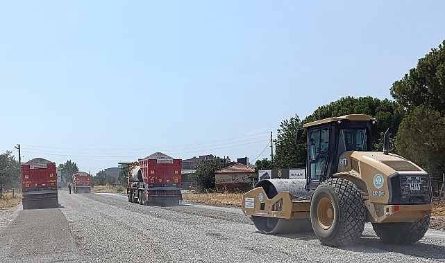 B&uuml;y&uuml;kşehir&rsquo;den 13 Bin Ton Asfalt, 55 Kilometre Sathi Kaplama