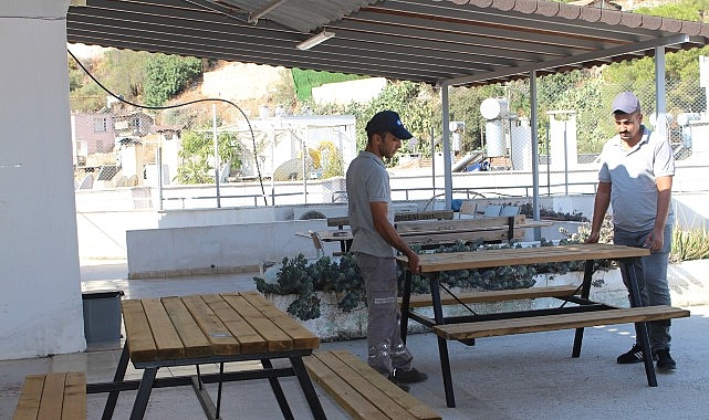 B&uuml;y&uuml;kşehir&rsquo;den bank ve piknik masası desteği