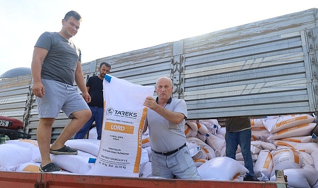 B&uuml;y&uuml;kşehir'den &ccedil;ift&ccedil;iye y&uuml;zde 75 hibeli tohum desteği
