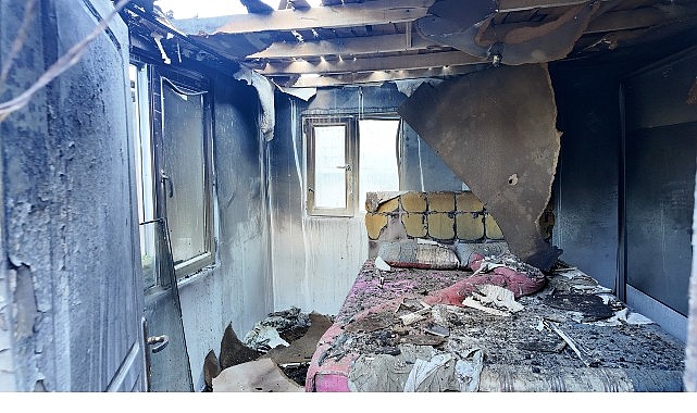B&uuml;y&uuml;kşehir'den evi yanan vatandaşa yardım eli