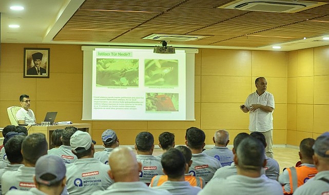 B&uuml;y&uuml;kşehir&rsquo;den ila&ccedil;lama personeline eğitim