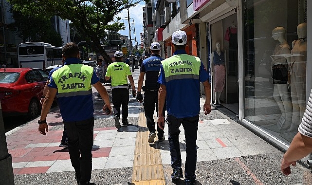 B&uuml;y&uuml;kşehir&rsquo;den Kaldırım İşgaline Denetim