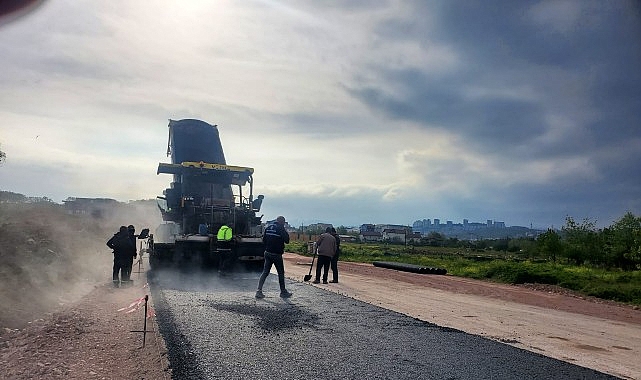 B&uuml;y&uuml;kşehir'den Kartepe'de asfalt hamlesi