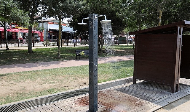 B&uuml;y&uuml;kşehir'den sahillerde su tasarrufu hamlesi