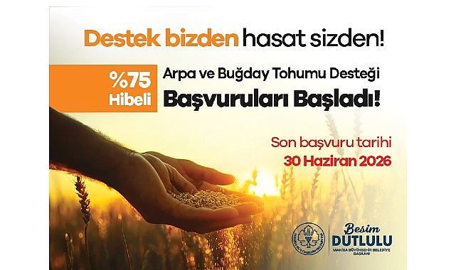 B&uuml;y&uuml;kşehir&rsquo;den Tarımsal &Uuml;retime G&uuml;&ccedil; Katacak Destek Programı