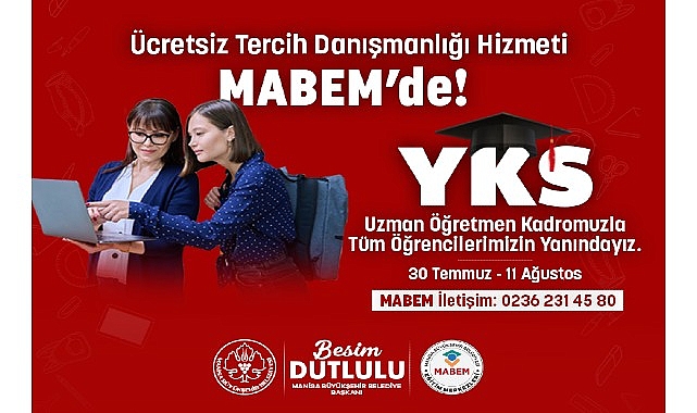 B&uuml;y&uuml;kşehir&rsquo;den &Uuml;cretsiz YKS Tercih Danışmanlığı