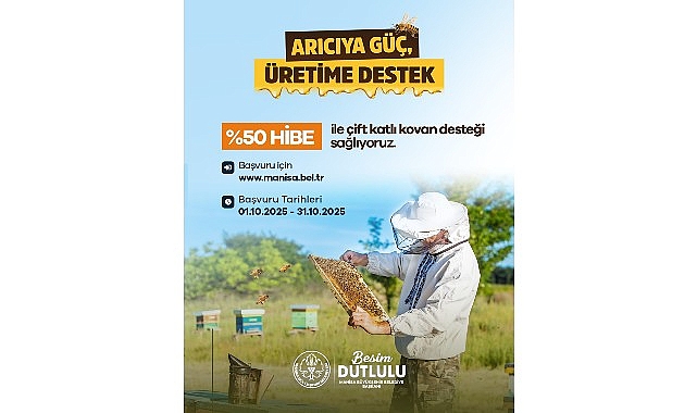 B&uuml;y&uuml;kşehir&rsquo;den &Uuml;reticilere Y&uuml;zde 50 Hibeli Kovan Desteği