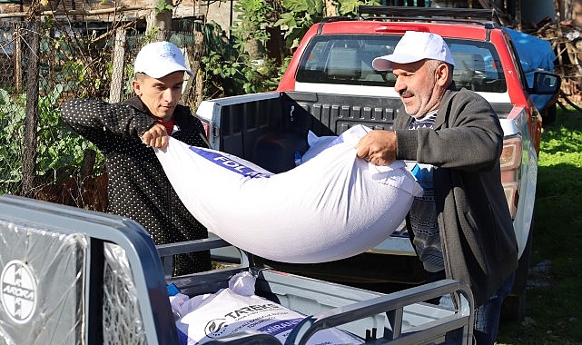 B&uuml;y&uuml;kşehir'den yangın mağduru &uuml;reticilere destek