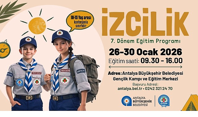 B&uuml;y&uuml;kşehir&rsquo;in 7. d&ouml;nem izcilik eğitimleri başlıyor