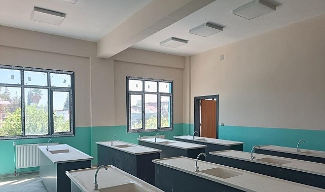 B&uuml;y&uuml;kşehir'in Hatay'da yaptırdığı okul a&ccedil;ılıyor