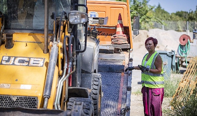 B&uuml;y&uuml;kşehir&rsquo;in kadın &ccedil;ekici operat&ouml;r&uuml; tabuları yıktı