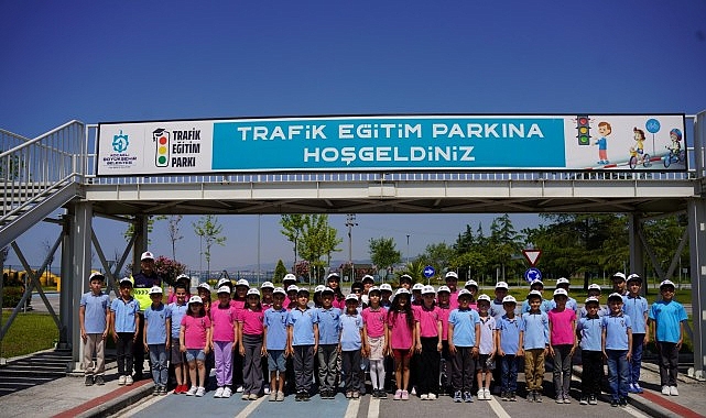 B&uuml;y&uuml;kşehir'in Trafik Eğitim Parkı'na yoğun ilgi