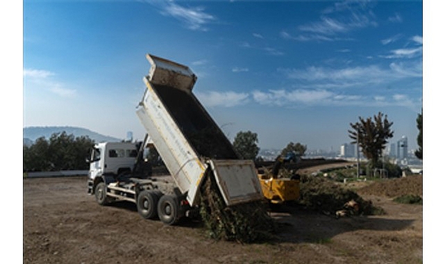 B&uuml;y&uuml;kşehir&rsquo;in yeşil atıkları kompost g&uuml;breye d&ouml;n&uuml;ş&uuml;yor