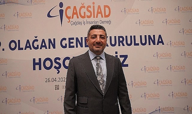 &Ccedil;ağdaş İş İnsanları Derneği Mikail D&uuml;zenli ile yola devam dedi