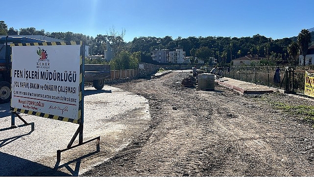 &Ccedil;amyuva&rsquo;da altyapı &ccedil;alışmaları