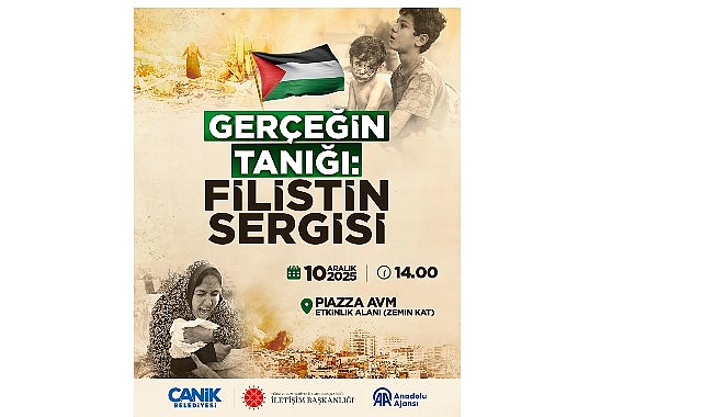 Canik Belediyesi Filistin&rsquo;de Yaşanan Zulm&uuml; G&ouml;zler &Ouml;n&uuml;ne Seriyor