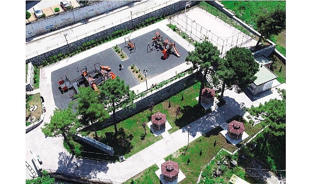 Canik Belediyesi'nden G&ouml;z Alıcı Parklar