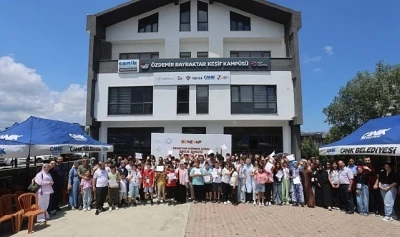 Canik Keşif Kamp&uuml;s&uuml;'nde Proje Şenliği Heyecanı