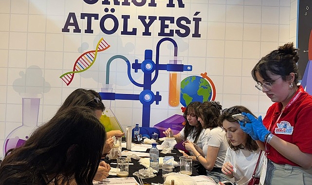 Canik &Ouml;zdemir Bayraktar Keşif Kamp&uuml;s&uuml; at&ouml;lyeleri, TEKNOFEST KKTC'nin ilk g&uuml;n&uuml;nde ziyaret&ccedil;i akınına uğradı.
