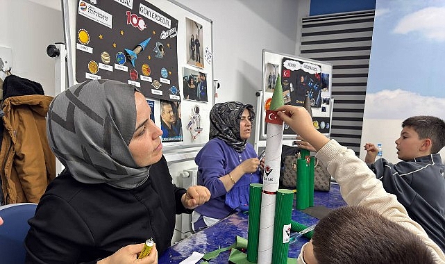Canik'te Bayram Coşkusu Paylaşıldı: Aileler At&ouml;lyelerde Buluştu