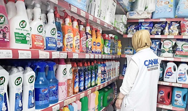 Canik'te Marketler Mercek Altında