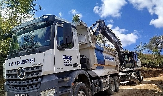 Canik'te Ulaşım Atağı Hız Kesmeden Devam Ediyor
