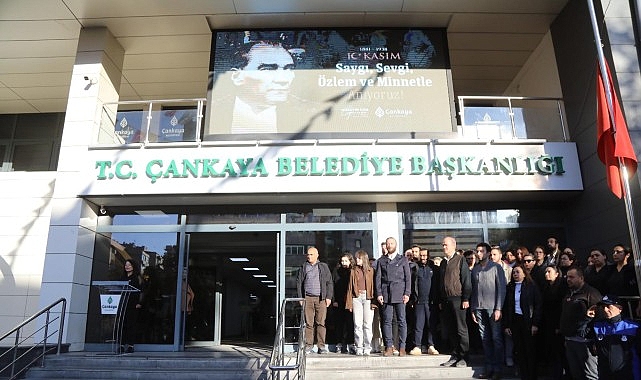 &Ccedil;ankaya Atasını Saygı ve &Ouml;zlemle Andı